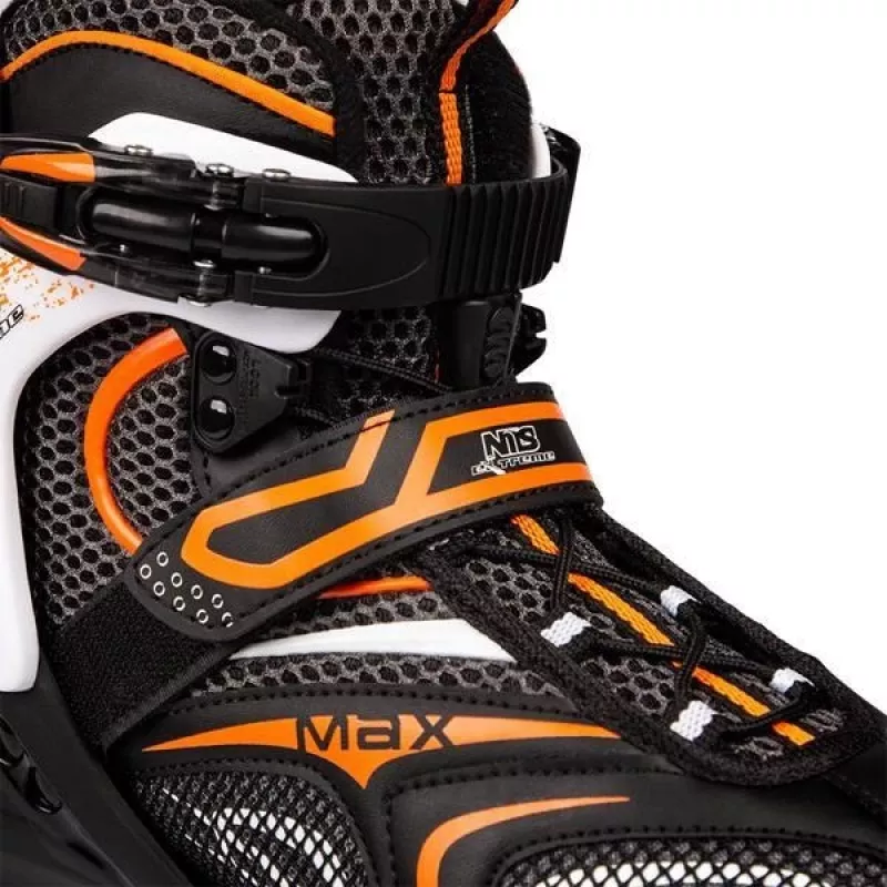 Riedučiai Nils Extreme NA1060S JUODA-ORANŽINĖ DYDIS 40