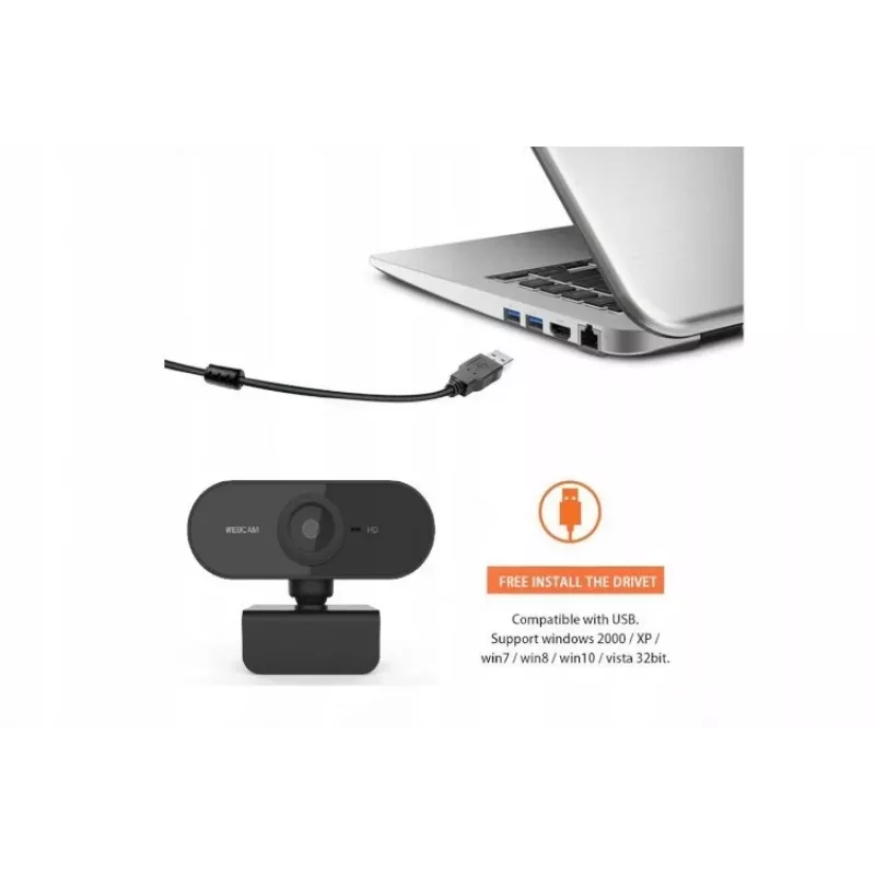 Web kamera MANTA W177 1080p raiška su Bluetooth ryšiu