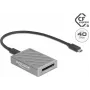 Kortelių skaitytuvas DELOCK 91021 USB Type-C 40 Gbps, skirtas CFexpress Type B