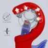 Vamzdžių pjaustytuvas Knipex DPT50 90 23 02 BK – pjovimo talpa 50 mm