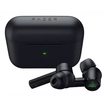 Razer Hammerhead Pro HyperSpeed belaidės ausinės TWS į ausis žaidimams Bluetooth juodos
