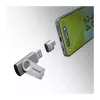 Intenso 3 vnt. rinkinys USB adapteris USB-A į USB-C C480C Aliuminis