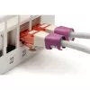 Ethernet pataisos laidas Digitus A-CC-MG, violetinis