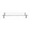 GEMBIRD MS-TABLE-GM-01 stiklinis monitoriaus stovas, juodas, 580×210×90 mm, iki 20 kg