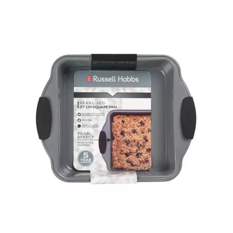Kvadratinė keptuvė Russell Hobbs RH01913EU7 27 cm perlamutrinė neprideganti danga