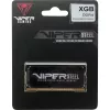 SO-DIMM 32 GB DDR4-2400 atminties modulis, pilka, PVS432G240C5S, Viper Steel, INTEL XMP
