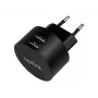 USB sieninis adapteris LogiLink PA0218 2x USB prievadas greitam įkrovimui 10,5W