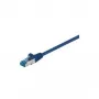 Wentronic Goobay CAT 6a Patch laidas, S/FTP (PiMF), mėlynas, 30 m - LSZH halogenų neturintis, varinis (94911)
