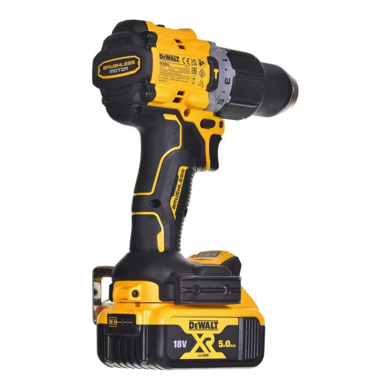 Gręžtuvas/suktuvas Dewalt DCD805P2T 18V 2x5,0Ah BL Tstak