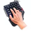 Inter-Tech KB-3035 RGB žaidimų klaviatūra, 35 klavišai, USB, juoda