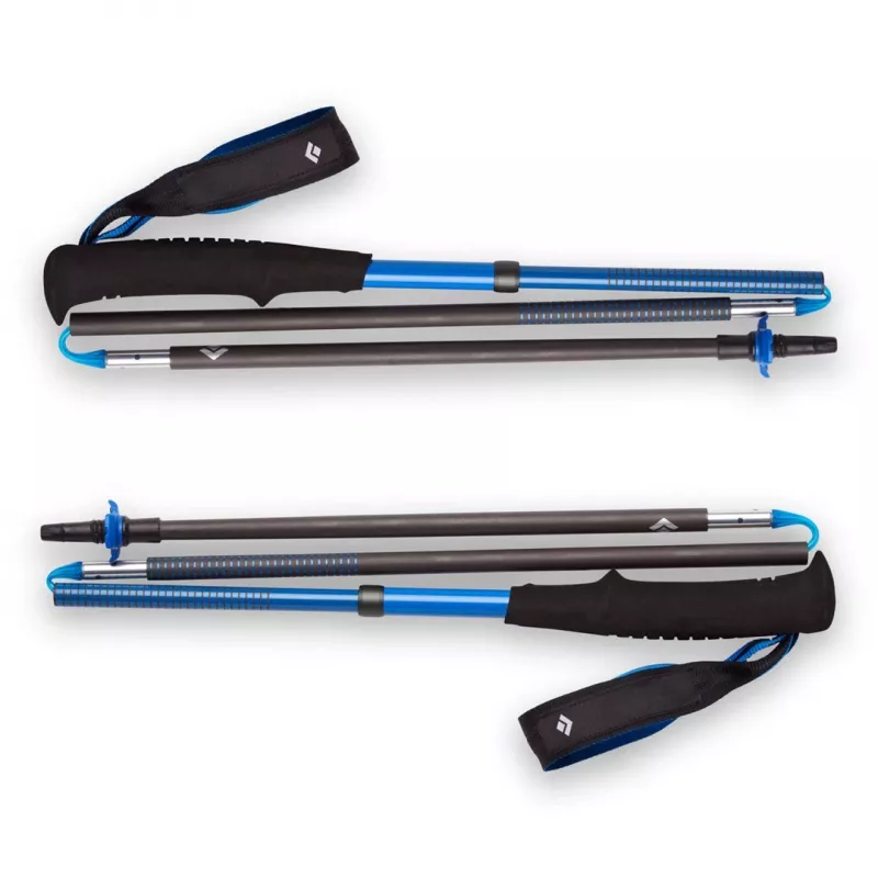 Trekkingo lazdos Black Diamond Distance Carbon Z, sulankstomos, anglies pluošto, 120 cm, 280 g, 3 segmentai