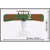 Konstruktorius Cobi Blocks Nieuport 17 C.1 277 dalių – Lėktuvo modelio rinkinys, kolekcinis blokelių rinkinys