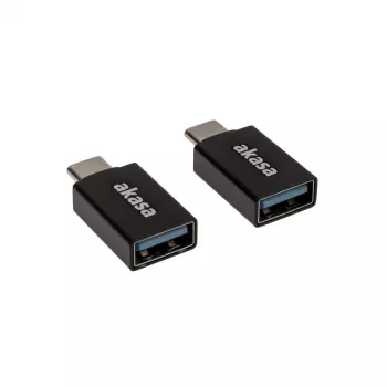 USB tipo keitiklis USB Type-C į USB Type-A Akasa AK-CBUB62-KT02 (2 vnt.)