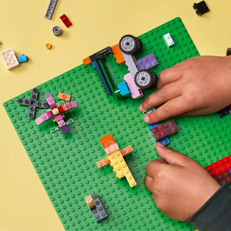 LEGO 11023 Classic Žalias Pagrindas Kvadratinis 32x32 Stud Žolės Pagrindas Statyboms ir Eksponavimui