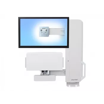 Sieninis monitoriaus laikiklis Ergotron 61-081-062 61 cm (24 col.) baltas