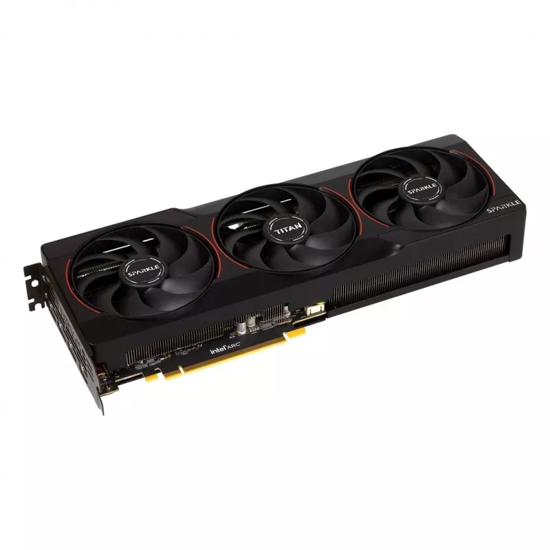 Vaizdo plokštė Sparkle Arc B580 TITAN Nox OC 12GB GDDR6, 192 bitų, 2740 MHz, PCIe 4.0 x8, 3xDP2.1+1xHDMI2.1, 200W