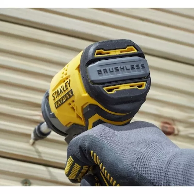 Stanley SFMCF820D2K sukamasis gręžtuvas/impulsinis atsuktuvas 2900 RPM Juoda, Geltona