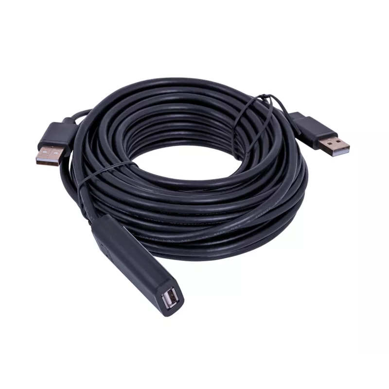 UNITEK Y-278 USB 2.0 laidas 10 m 2 x USB A USB A juodas