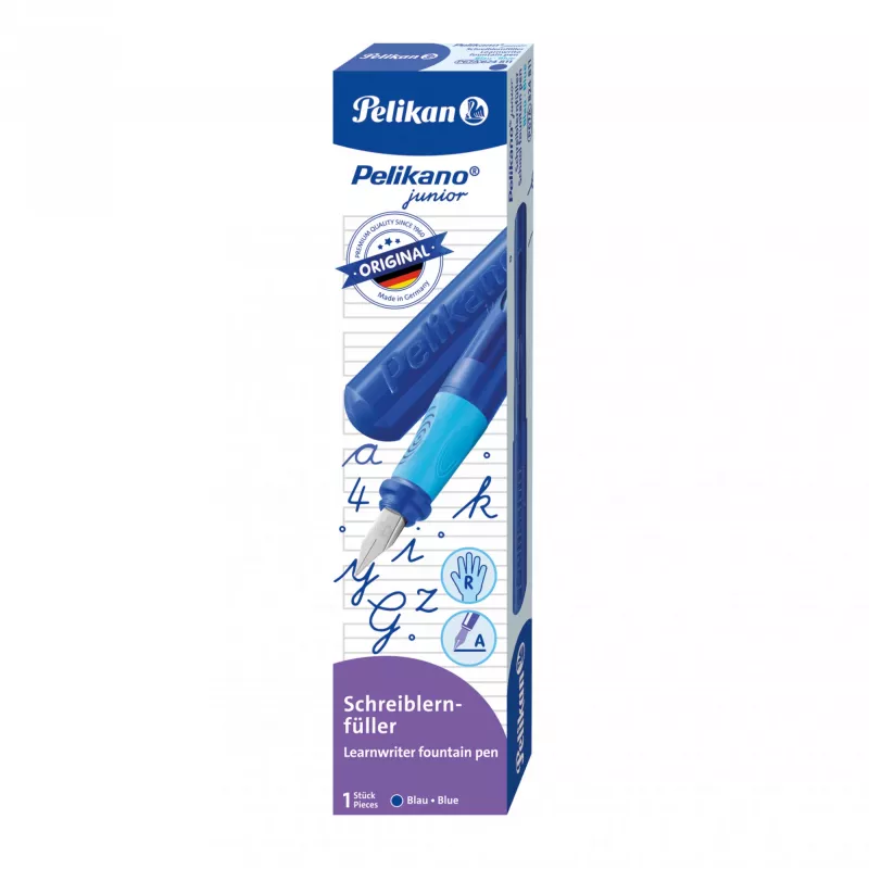 Parker stiliaus automatinis rašiklis „Pelikan 824811“ mėlynas, šovininis pripildymas