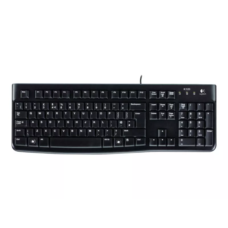 Klaviatūra Logitech K120 laidinė USB