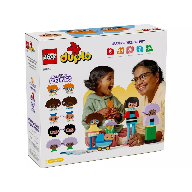 Konstruktorius LEGO DUPLO 10423 statomų figūrėlių rinkinys, 71 detalė, nuo 3 metų, figūrėlių aukštis 260 mm
