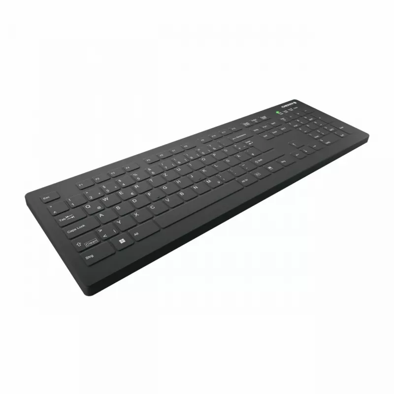 Contour Design Active Key Contour QuickClean medicininė klaviatūra IP68 pilno dydžio belaidė juoda DE C8112
