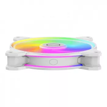 Kompiuterio ventiliatorius Cooler Master MasterFan MF140 HALO² White Edition 140 mm