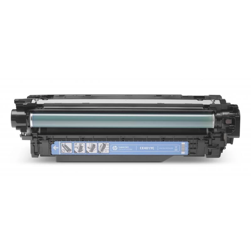 HP 507A - CE401YC - CQ - atidaryta dėžutė - Project Packaging - Tonerio kasetė ciangine