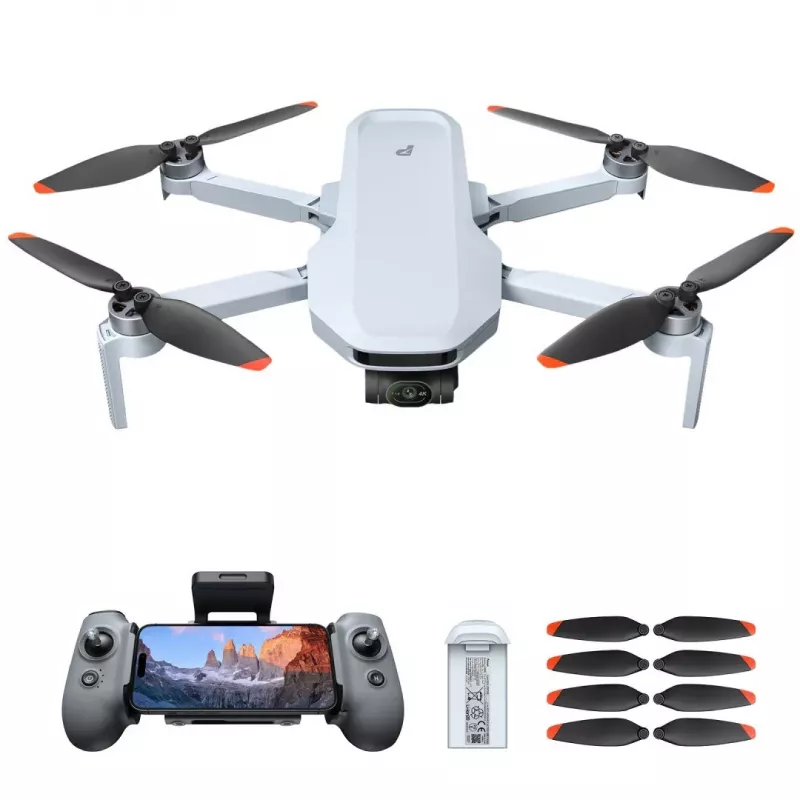 Dronas Potensic ATOM 2 4 rotoriai 48 MP 3840 x 2160 pikseliai 2230 mAh Pilka