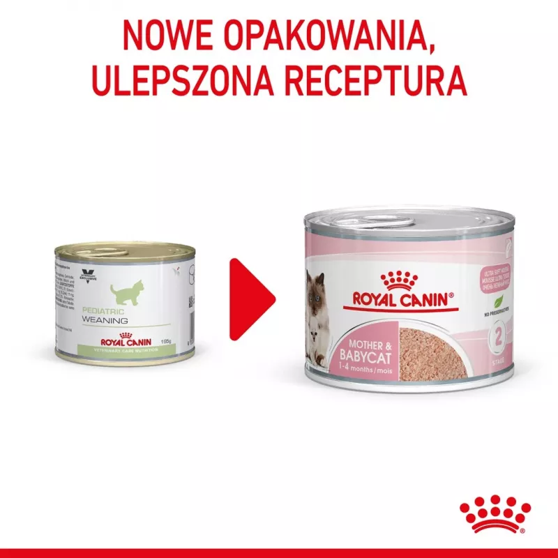 Royal Canin BABYCAT INSTINCTIVE šlapias kačių ėdalas 195 g