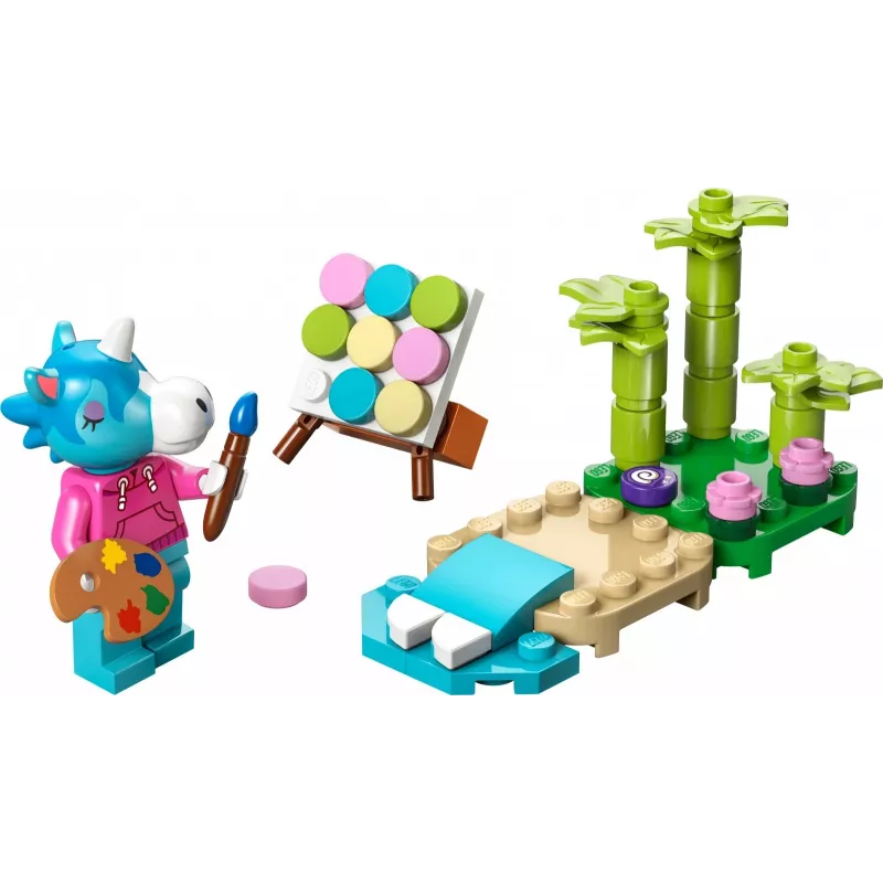 Bricks Animal Crossing 30703 Julianos paplūdimio paveikslas