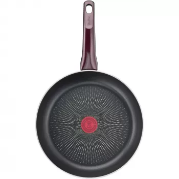 Visapusiška keptuvė Tefal Resist Intense D52202 20 cm juoda raudona