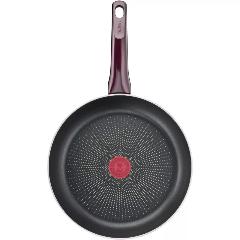 Visapusiška keptuvė Tefal Resist Intense D52202 20 cm juoda raudona