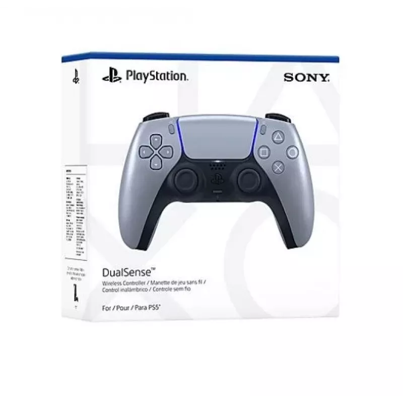 Belaidis žaidimų pultas Sony DualSense, sidabrinis, skirtas PlayStation 5