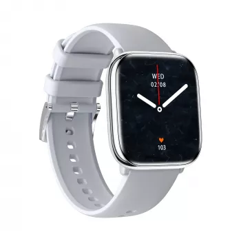 myPhone Watch Pastel 4.45 cm (1.75 inch) AMOLED 40 mm Skaitmeninis 390 x 450 pikselių Liečiamasis ekranas Sidabrinis