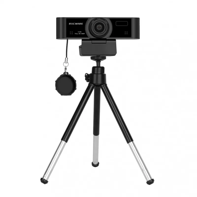 Web kamera ROCWARE RC15 720p raiška su įmontuotu mikrofonu