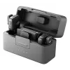 Belaidis mikrofonų rinkinys DJI Mic Mini (2 TX + 1 RX + Įkrovimo dėklas) - Tamsiai pilkas