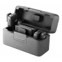 Belaidis mikrofonų rinkinys DJI Mic Mini (2 TX + 1 RX + Įkrovimo dėklas) - Tamsiai pilkas