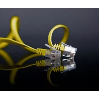 Tinklo kabelis ShiverPeaks SP712-SLY 2m Cat6 U/UTP Geltonas