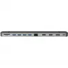 ALLNET PSUC2501 USB-C stotelė su 4K, Ethernet ir atminties kortelių skaitytuvu