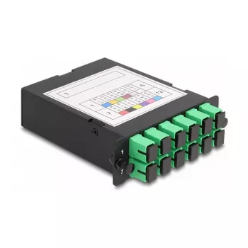 DeLOCK MPO į 12x SC Simplex šviesolaidinė kasetė, vienmodė 9/125 µm