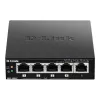 D-Link DGS-1005P/E tinklo jungiklis nevaldomas Gigabit Ethernet (10/100/1000) Power over Ethernet (PoE) juodas