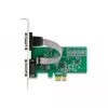 DeLOCK 89555 PCIe serijinė adapterio kortelė – 2 x RS-232