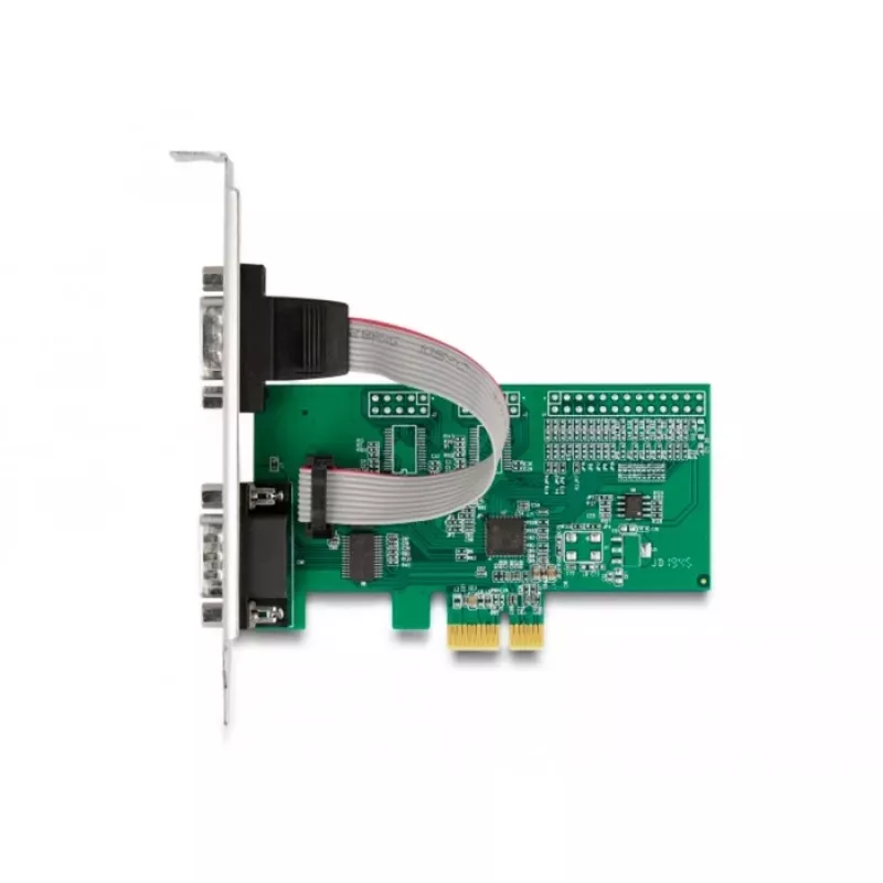 DeLOCK 89555 PCIe serijinė adapterio kortelė – 2 x RS-232