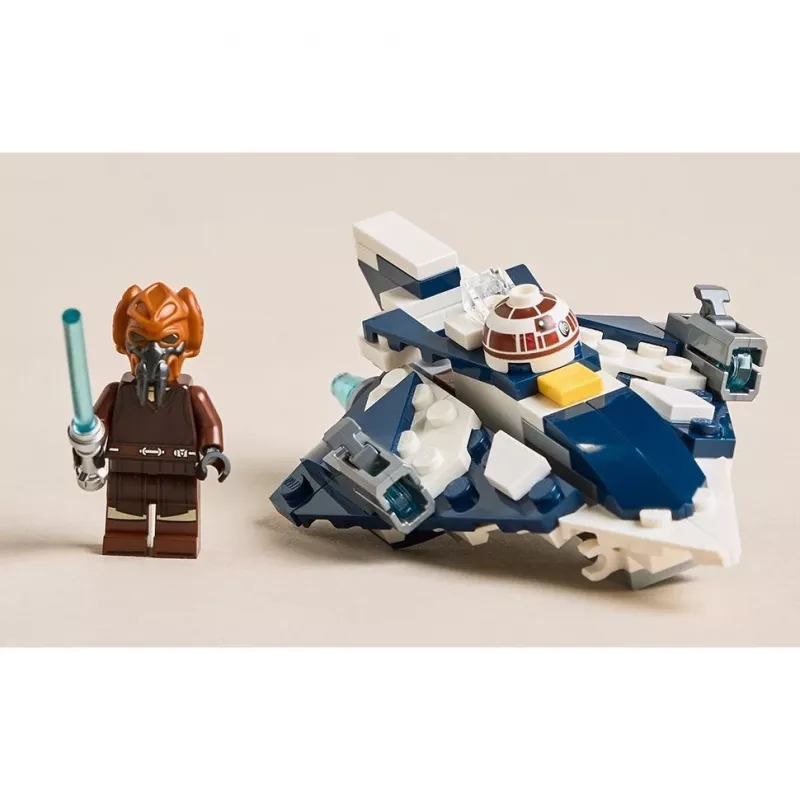 LEGO Microfighter Star Wars Plo Koon's Jedi Starfighter 75400 – 89 detalių, 1 minifigūrėlė, nuo 6 metų