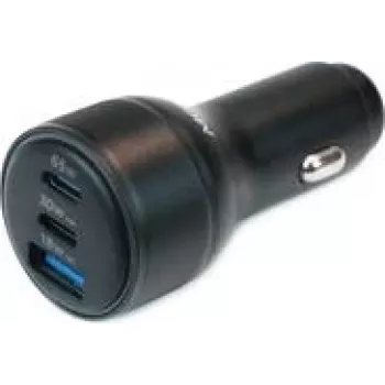 Mobilis Energia Charger 95W automobilinis kroviklis 2 USB-C 1 USB-A SB (020018)