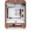 Thermaltake The Tower 600 CA-1Z1-00MUWN-00 Midi Tower ATX kompiuterio korpusas, grūdintas stiklas, 2 x 140 mm ventiliatoriai, 3,5/2,5 col. diskams, Mocha Mousse