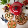 Picos keptuvė Petra PT5666VDE Bella Pizza 1200W nelipni danga