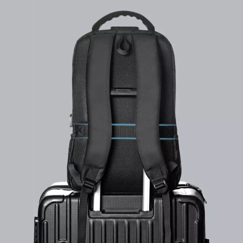 Nešiojamojo kompiuterio kuprinė Vention KRK 20L, juoda, atspari vandeniui