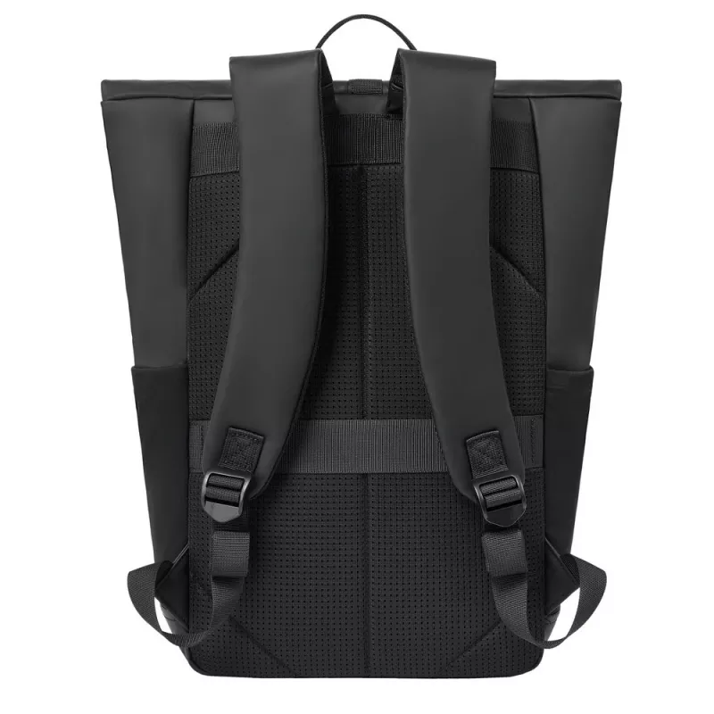 Kuprinė Rivacase 7826 Eden 14 ECO juoda roll-top, skirta 14 colių nešiojamiesiems kompiuteriams